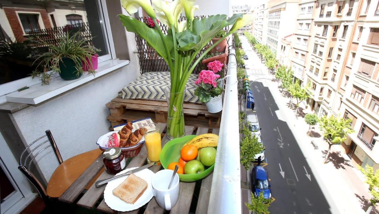 El rincon del pintorEnorme piso a 100mt Laurel Logroño Exterior foto